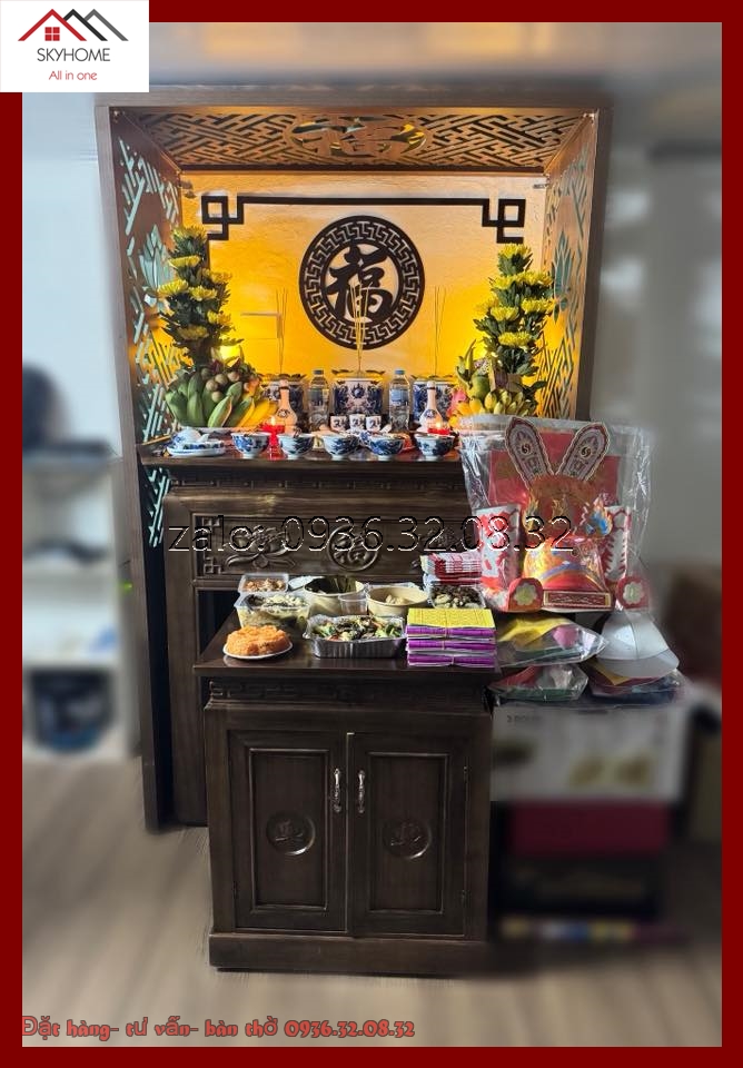 Cách Bày Biện Bàn Thờ Đúng Phong Thủy